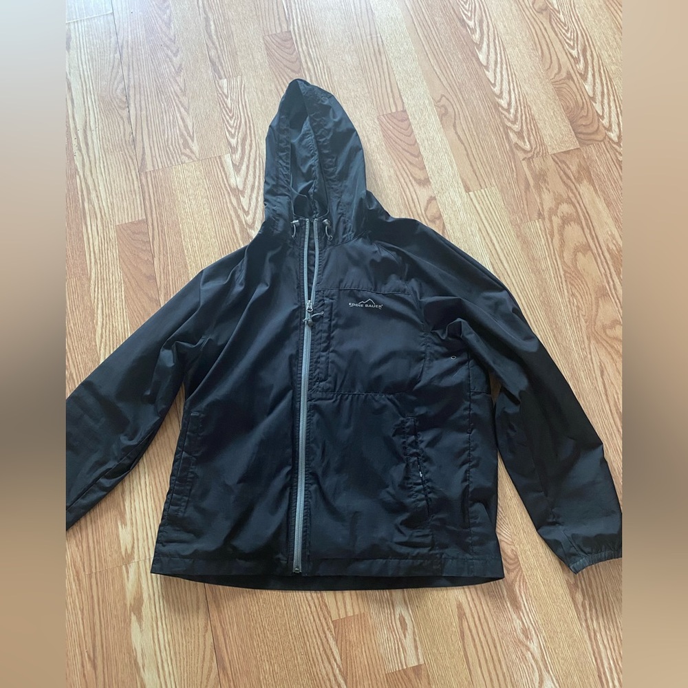 Eddie Bauer Windbreaker, Outer Layer (Medium) - image 2